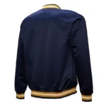 Notre Dame Fighting Irish Lightweight Current Logo Navy Satin Jacket Sale