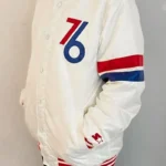 Philadelphia 76ers City of Brotherly Love White Jacket