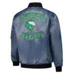 Philadelphia Eagles Charcoal Bomber Full-Zip Jacket Sale
