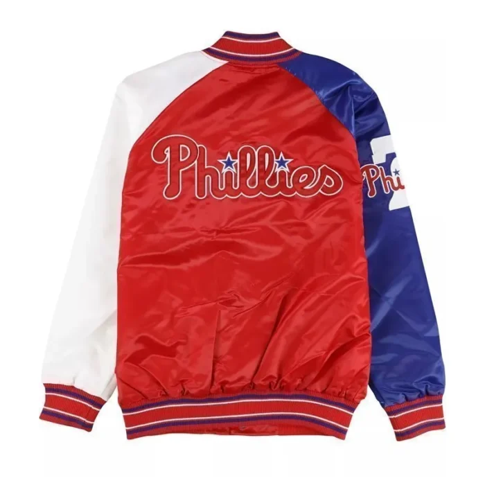 Philadelphia Phillies Hometown Varsity Satin Jacket Sale