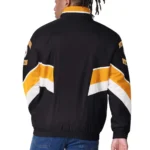 Pittsburgh Steelers Captain Black Varsity Satin Jacket Sale