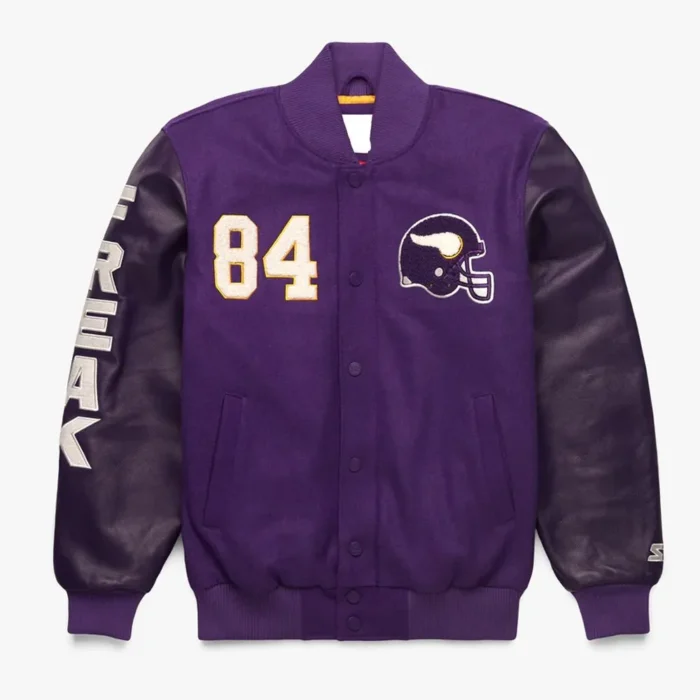 Randy Moss Goat Varsity Jacket