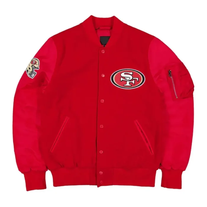 San Francisco 49ers MA-1 Historic Varsity Jacket