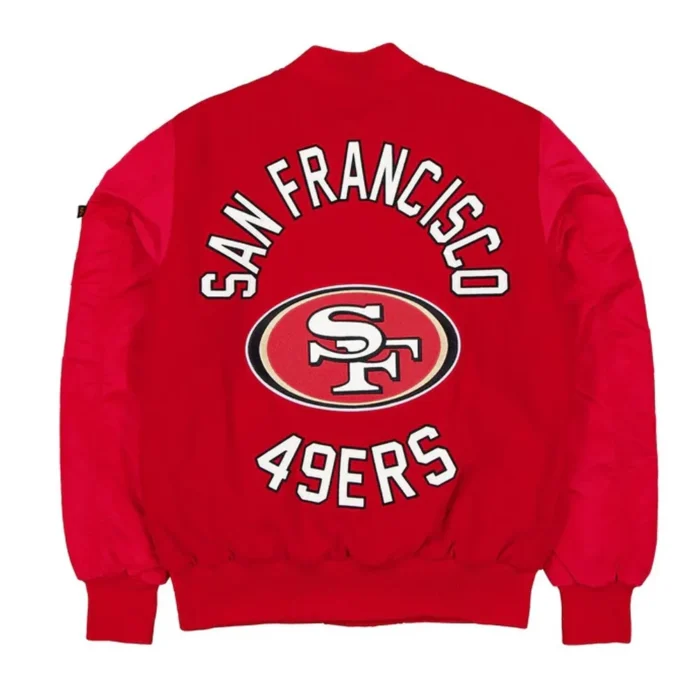 San Francisco 49ers MA-1 Historic Varsity Jacket Sale