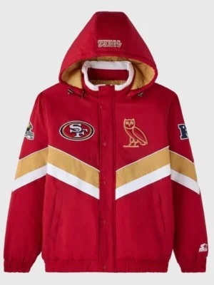 San Francisco 49ers OVO Sideline Puffer Jacket