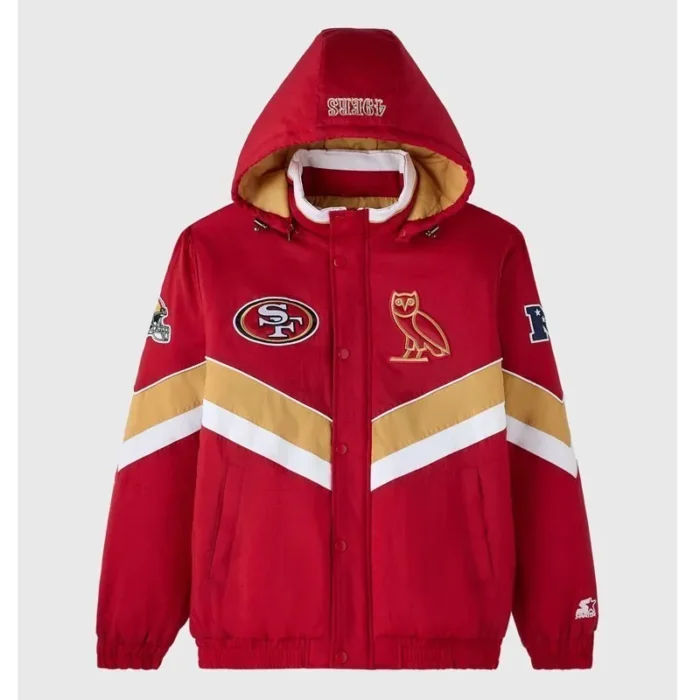 San Francisco 49ers OVO Sideline Puffer Jacket