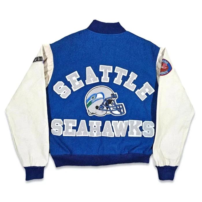 Seattle Seahawks 80’s Varsity Jacket Sale