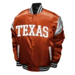 Texas Longhorns Power Burnt Orange Satin Jacket