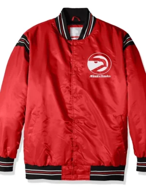 The Enforcer Atlanta Hawks Retro Red Jacket
