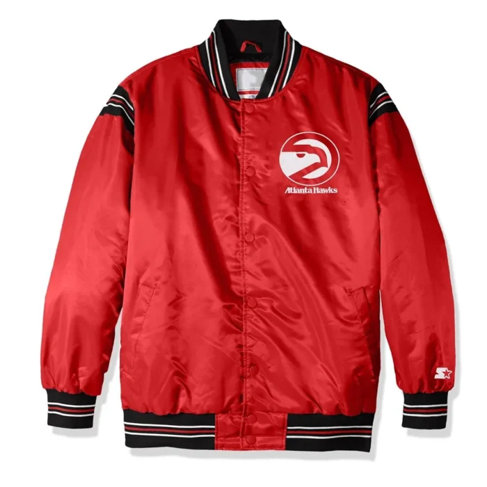 The Enforcer Atlanta Hawks Retro Red Jacket