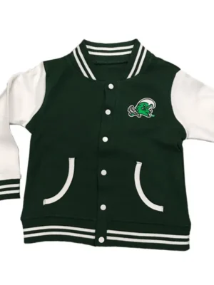 Tulane Athletics Green Varsity Jacket