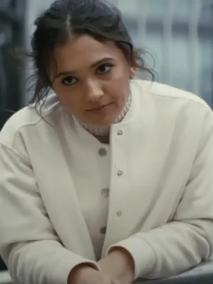 Arianna Rivas A Working Man 2025 Wool White Jacket