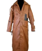 Cosplay Trench Leather Coat
