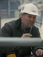 Jason Statham Cotton Grey Jacket