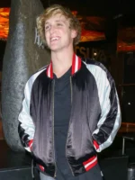 American Wrestler Logan Paul Black and White Jacket