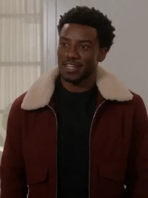 Ashley All American Tv Series Men Maroon Jacket