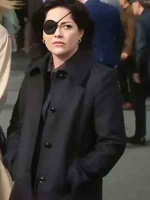 Bad Sisters Season 02 Bibi Garvey Cotton Black Coat