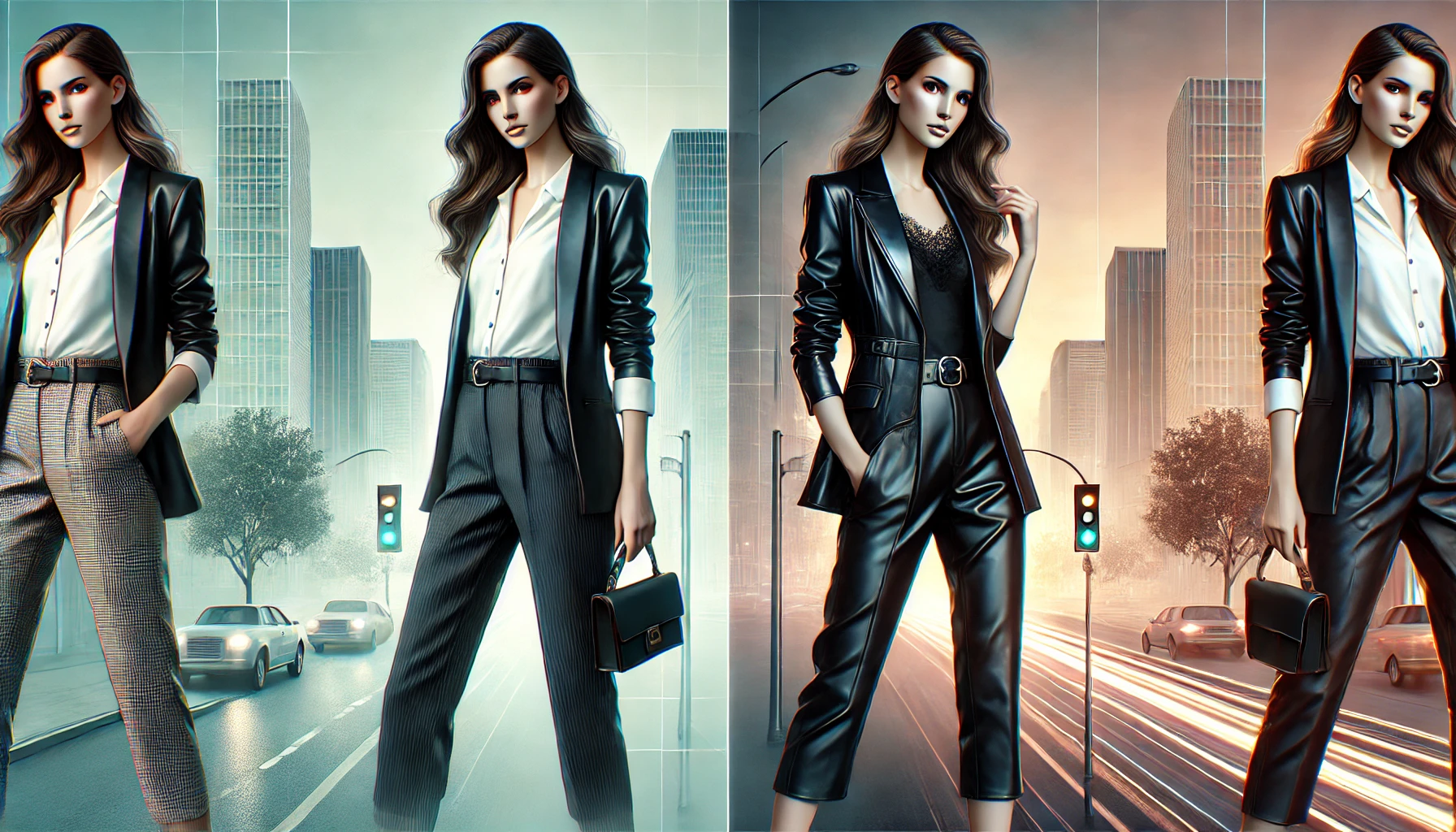 Black Leahter Blazer