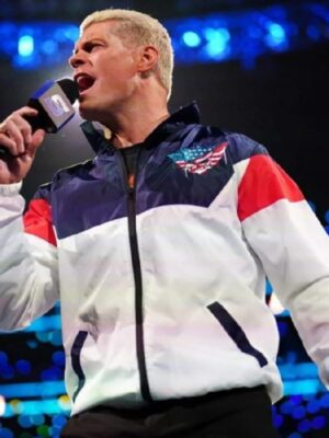 Cody Rhodes American Nightmare Satin Multicolor Jacket