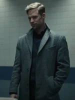David O’Donnell Reacher S02 Men Grey Wool Coat