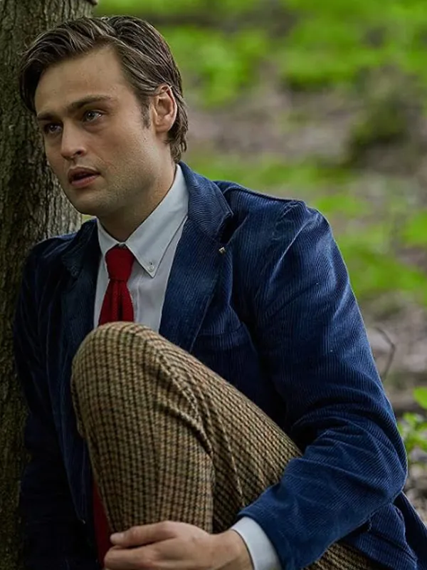 Douglas Booth Young Werther Blue Corduroy Blazer