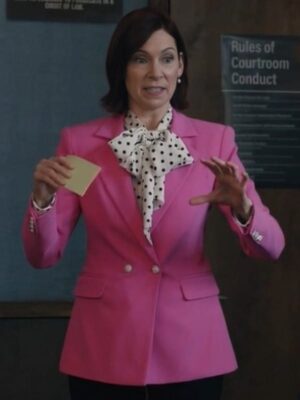 Elsbeth S2 Carrie Preston Pink Blazer