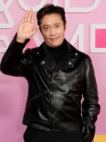 Front Man Squid Game S02 Leather Black Jacket