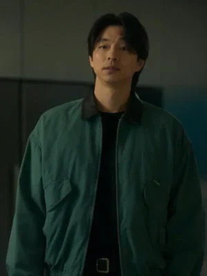 Gong Yoo The Trunk Tv Series Green Cotton Jacket