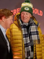 Green and Gold Craig T. Nelson Puffer Yellow Jacket