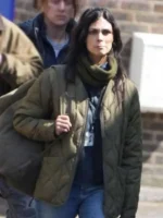 Greenland Migration Morena Baccarin Women Green Quilted Jacket