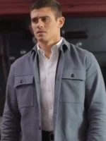 Isaac Laid Tv Series Grey Cotton Jacket