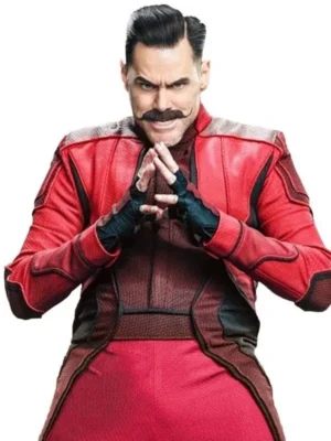 Jim Carrey Sonic the Hedgehog Red Jacket