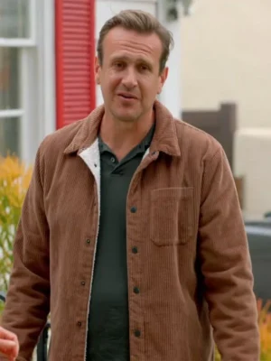 Jimmy Shrinking S02 Tv Series Men Brown Corduroy Jacket