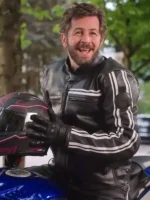 Laid Tv Series Richie Black Leather Jacket Sale