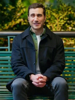 Louis Shrinking S02 Men Black Wool Jacket