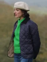 Love of the Irish Shenae Grimes-Beech Blue Jacket
