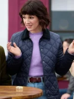 Love of the Irish Shenae Grimes-Beech Quilted Blue Jacket