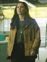 Lucie Simon The Madness Brown Cotton Jacket Sale