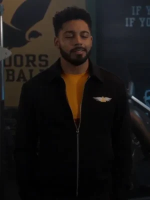 Michael Evans Behling All American S06 Men Black Jacket