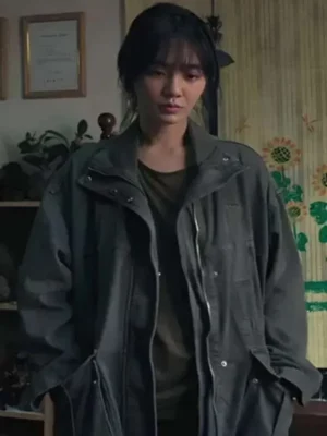 No-eul Squid Game Tv Series S02 Long Grey Jacket