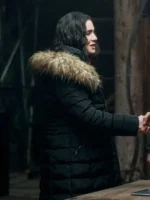 Noor The Night Agent Parka Puffer Black Jacket