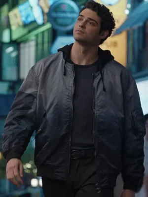 Owen Hendricks The Recruit S02 Grey Bomber Jacket