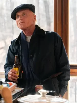 Riff Raff 2025 Ed Harris Black Long Cotton Jacket
