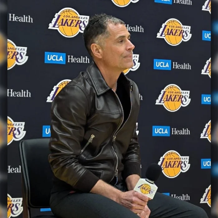 Rob Pelinka Black Jacket