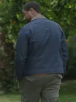 Sean Shrinking Tv Series Blue Cotton Jacket Sale