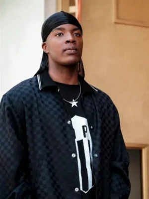 Spencer James All American S01 Men Black Jacket