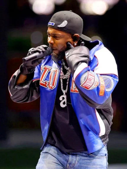 Super Bowl LIX Kendrick Lamar Leather Jacket