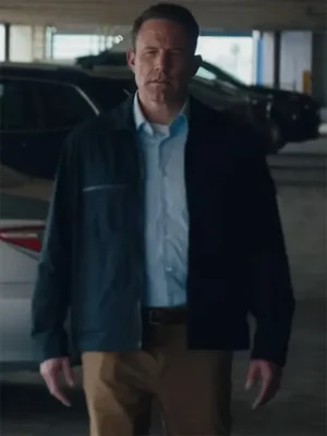 The Accountant 2 Ben Affleck Cotton Black Jacket