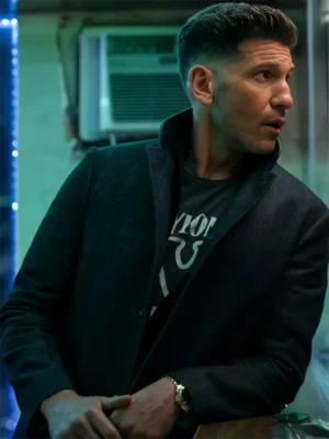 The Accountant 2 Jon Bernthal Wool Black Jacket