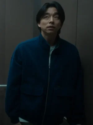 The Trunk Gong Yoo Tv Series Men Blue Jacket